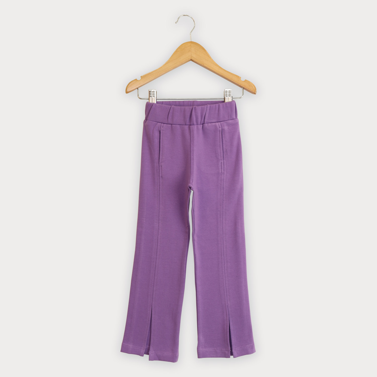 شلوار فاینریب دمپا چاک دار