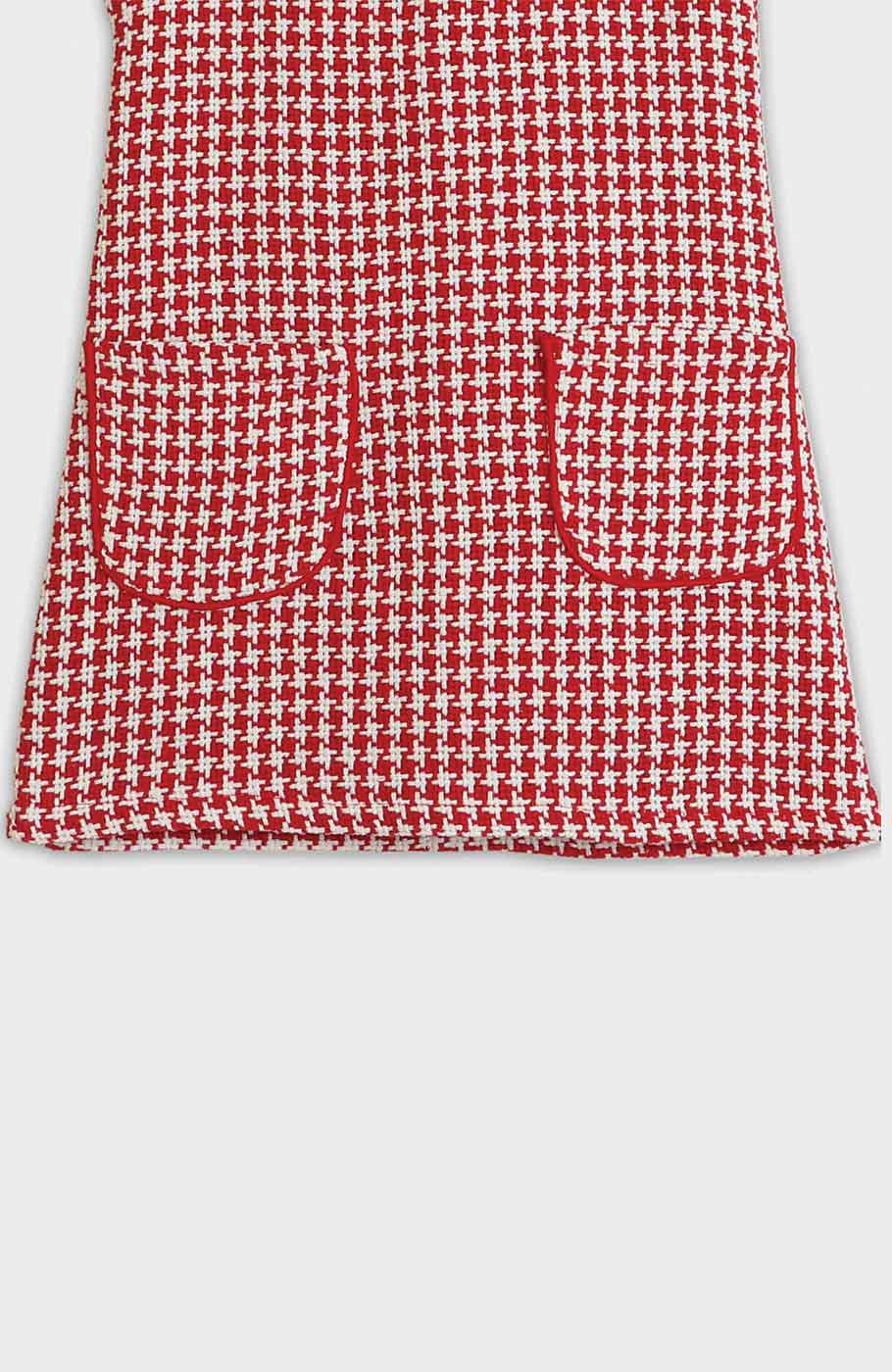 پیراهن شنل آستین کوتاه 