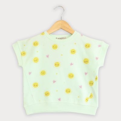 تیشرت دورس دو نخ تمام چاپ