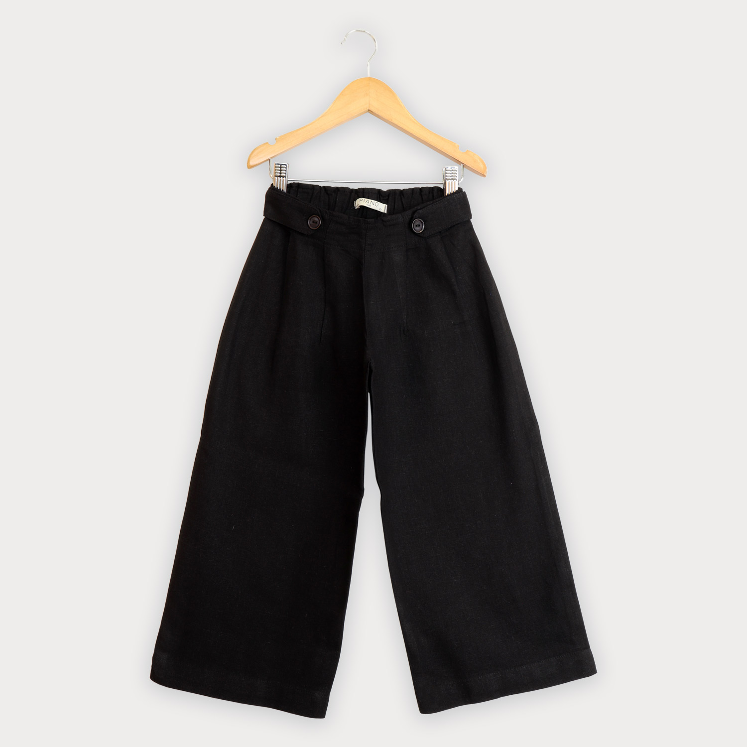 شلوار لینن پیلی دار