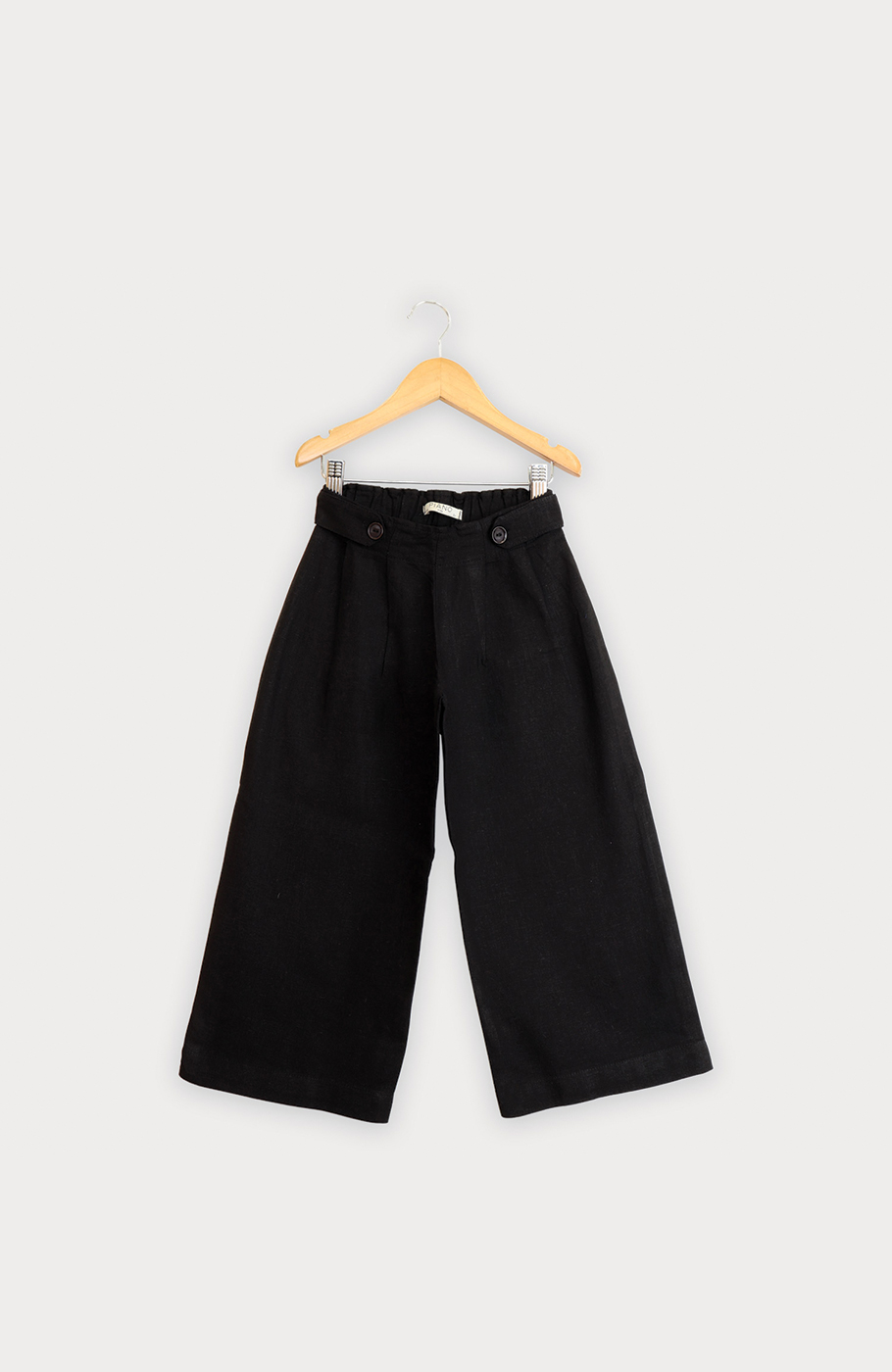 شلوار لینن پیلی دار