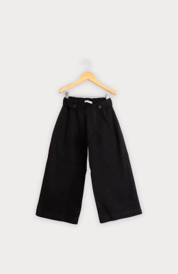 شلوار لینن پیلی دار