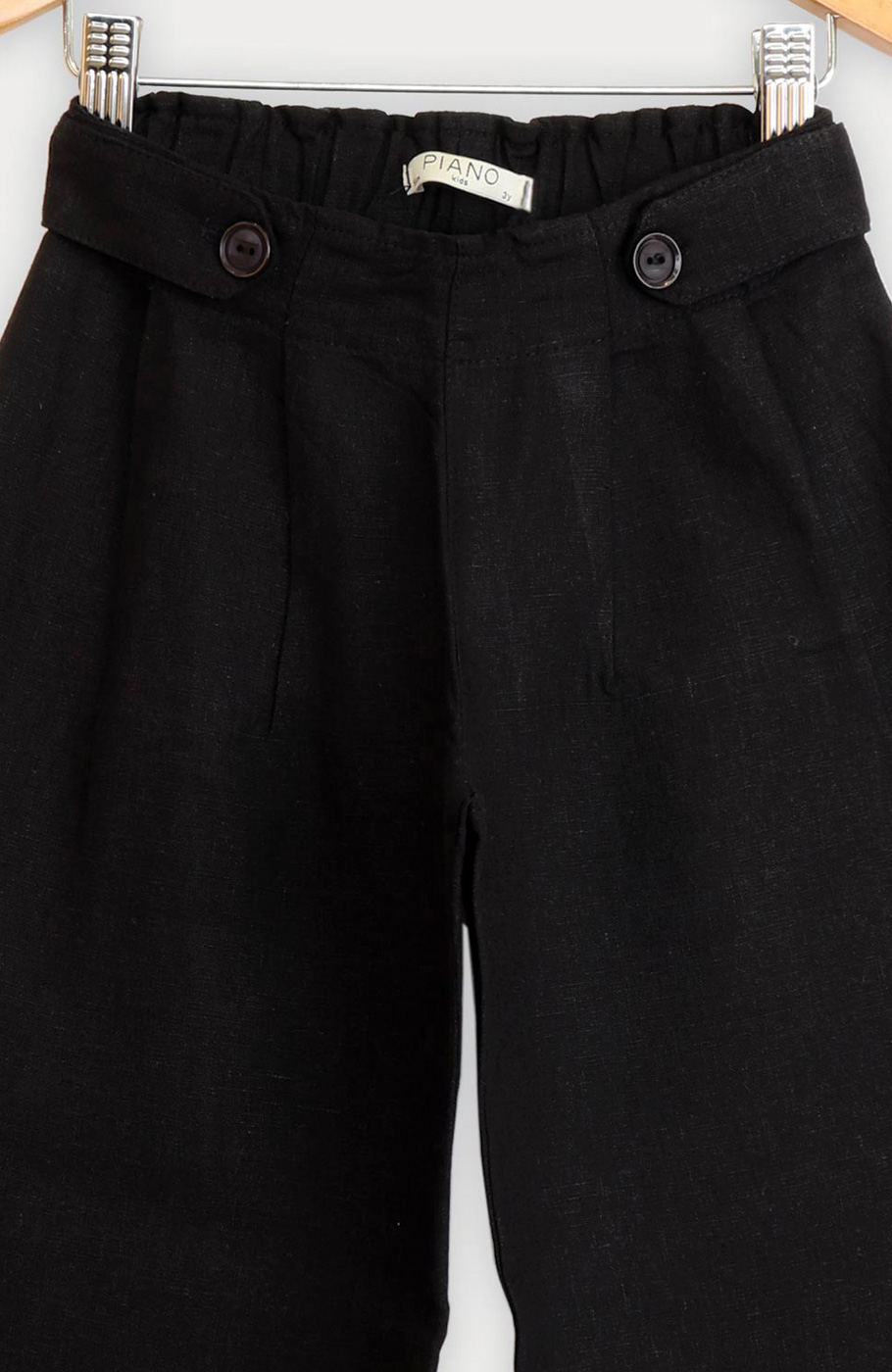 شلوار لینن پیلی دار