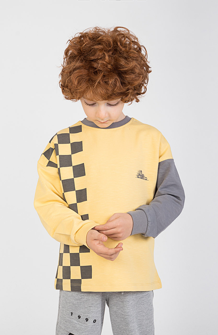 بلوزدورس با آستین نارنگ