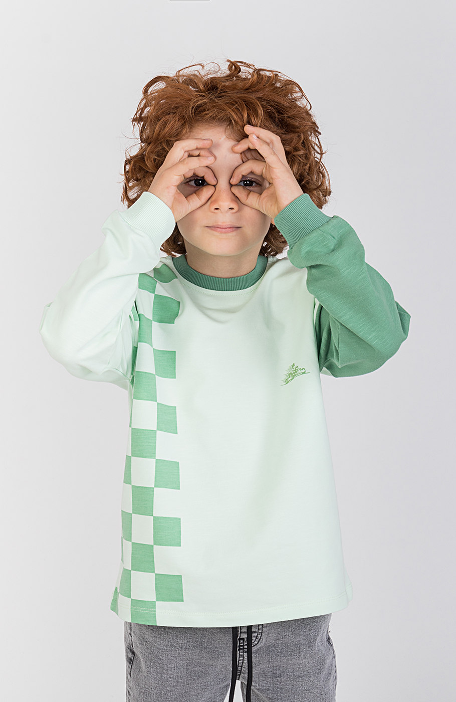 بلوزدورس با آستین نارنگ