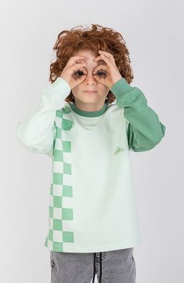 بلوزدورس با آستین نارنگ