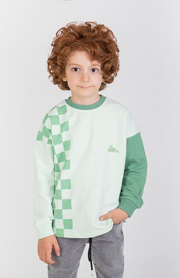 بلوزدورس با آستین نارنگ