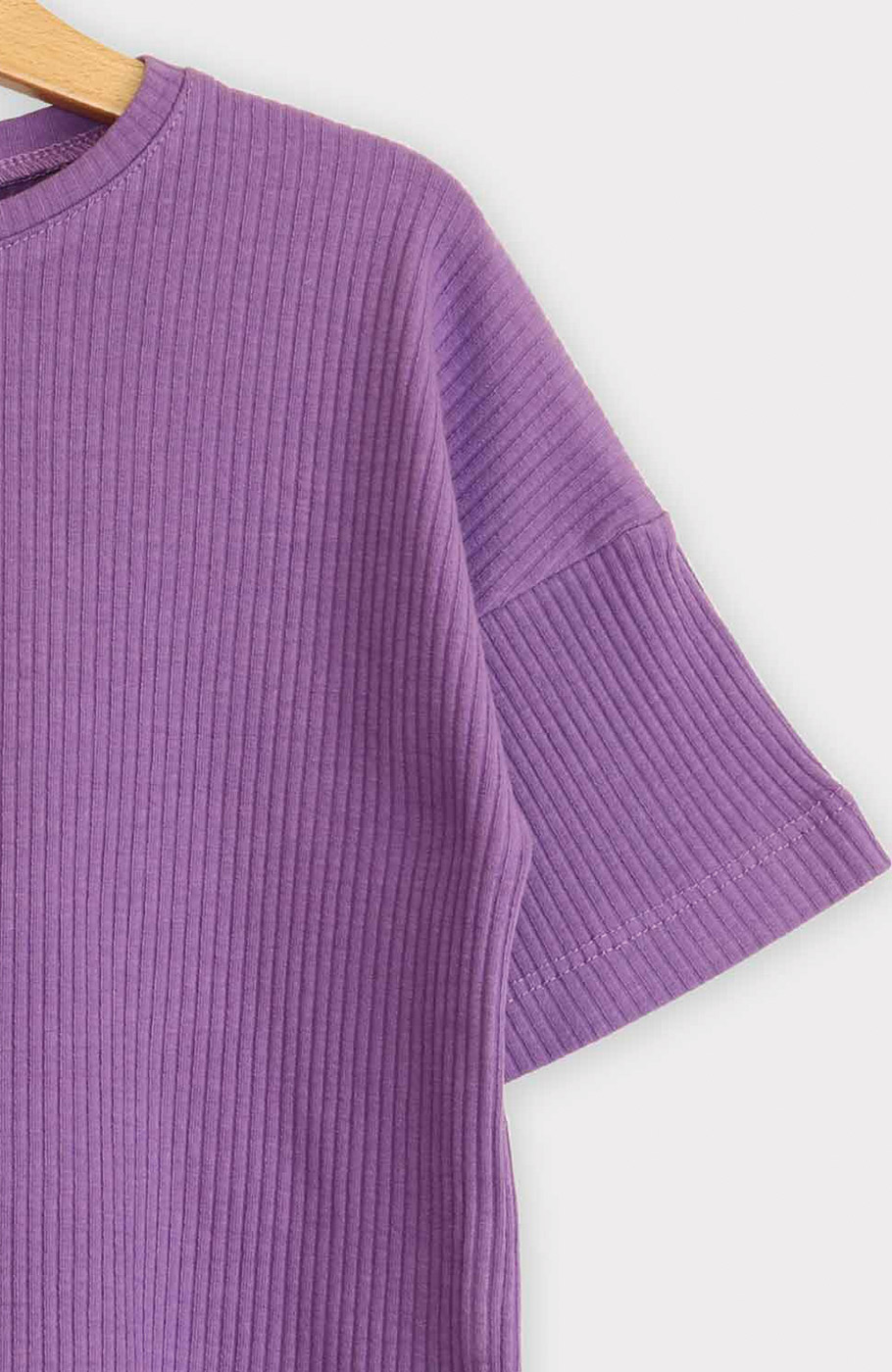 تیشرت پنبه لایکرا سوزن خالی(ست با کد 10348)