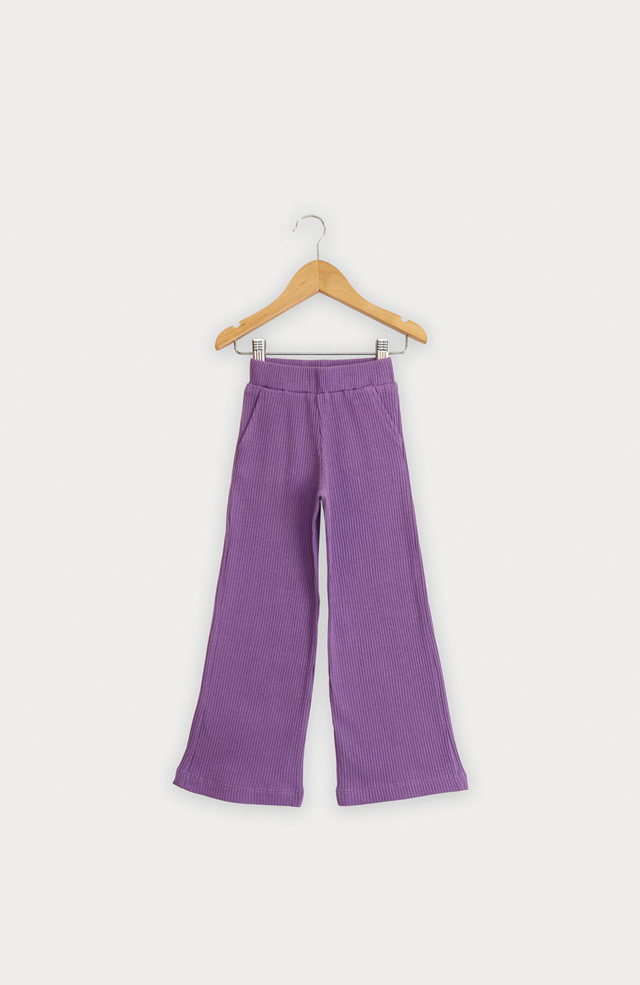 شلوار پنبه لایکرا سوزن خالی (ست با کد 10345)