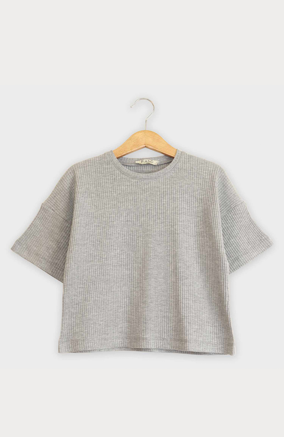 تیشرت پنبه لایکرا سوزن خالی(ست با کد 10348)