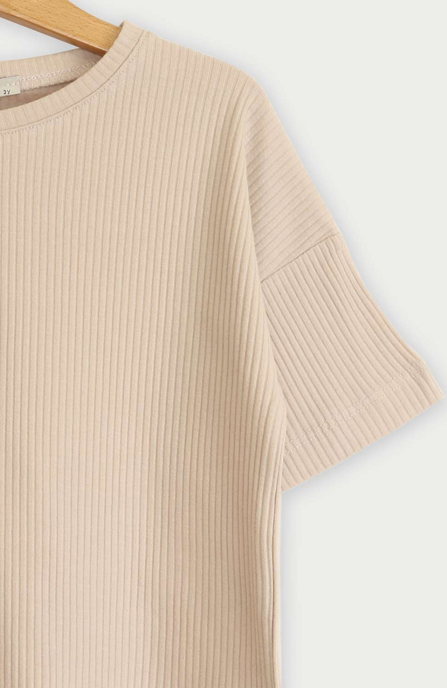 تیشرت پنبه لایکرا سوزن خالی(ست با کد 10346)