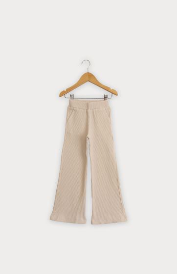 شلوار پنبه لایکرا سوزن خالی (ست با کد 10345)