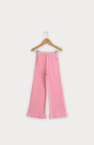 شلوار پنبه لایکرا سوزن خالی (ست با کد 10345)