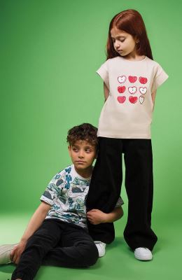 تیشرت یکرو لایکرا تمام چاپ هاوایی