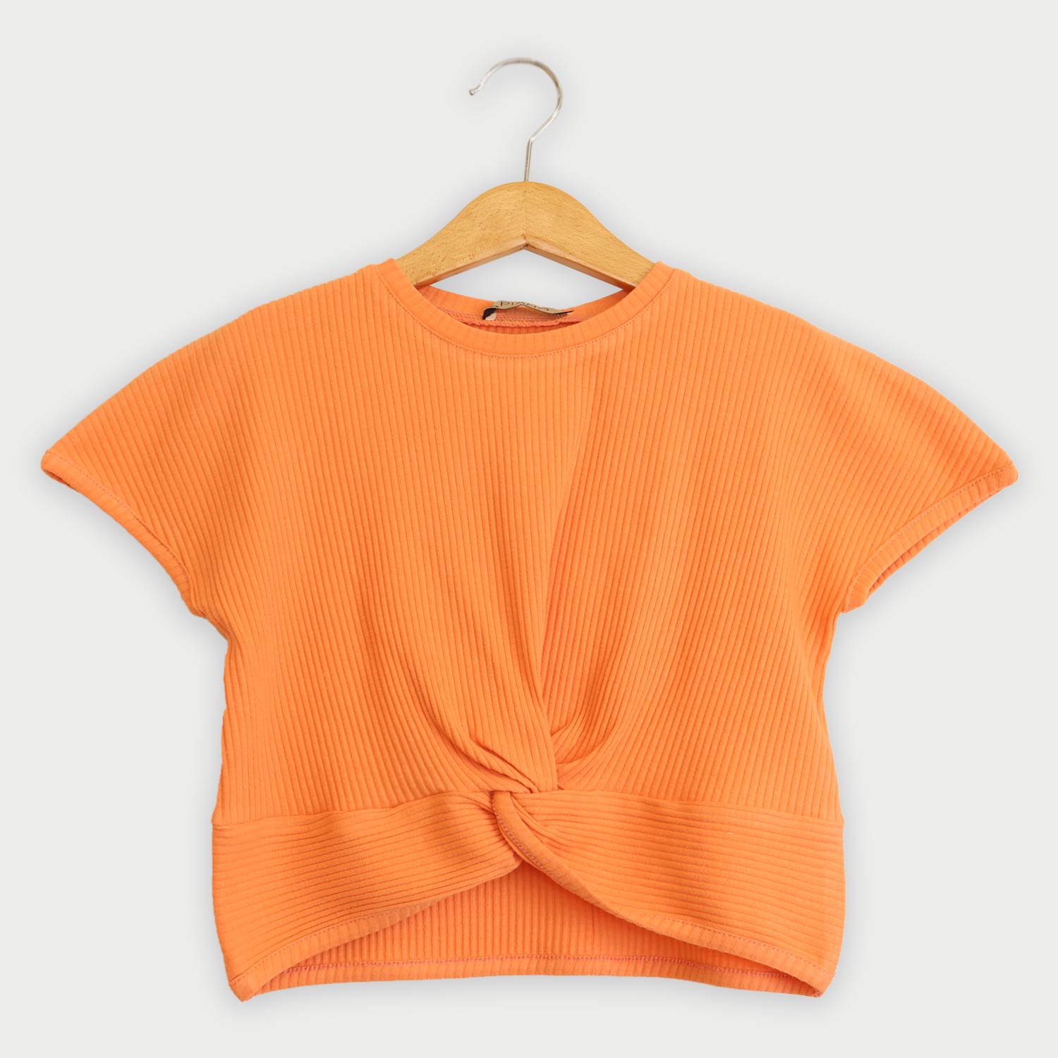 تیشرت پنبه لایکرا جلو گره ای (ست با 10356)