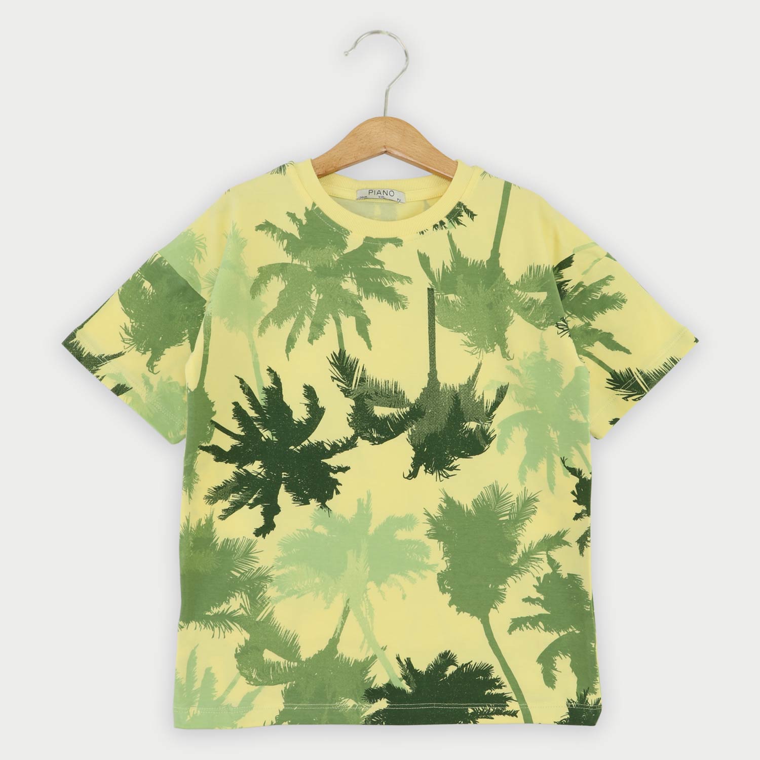 تیشرت یکرو لایکرا تمام چاپ هاوایی