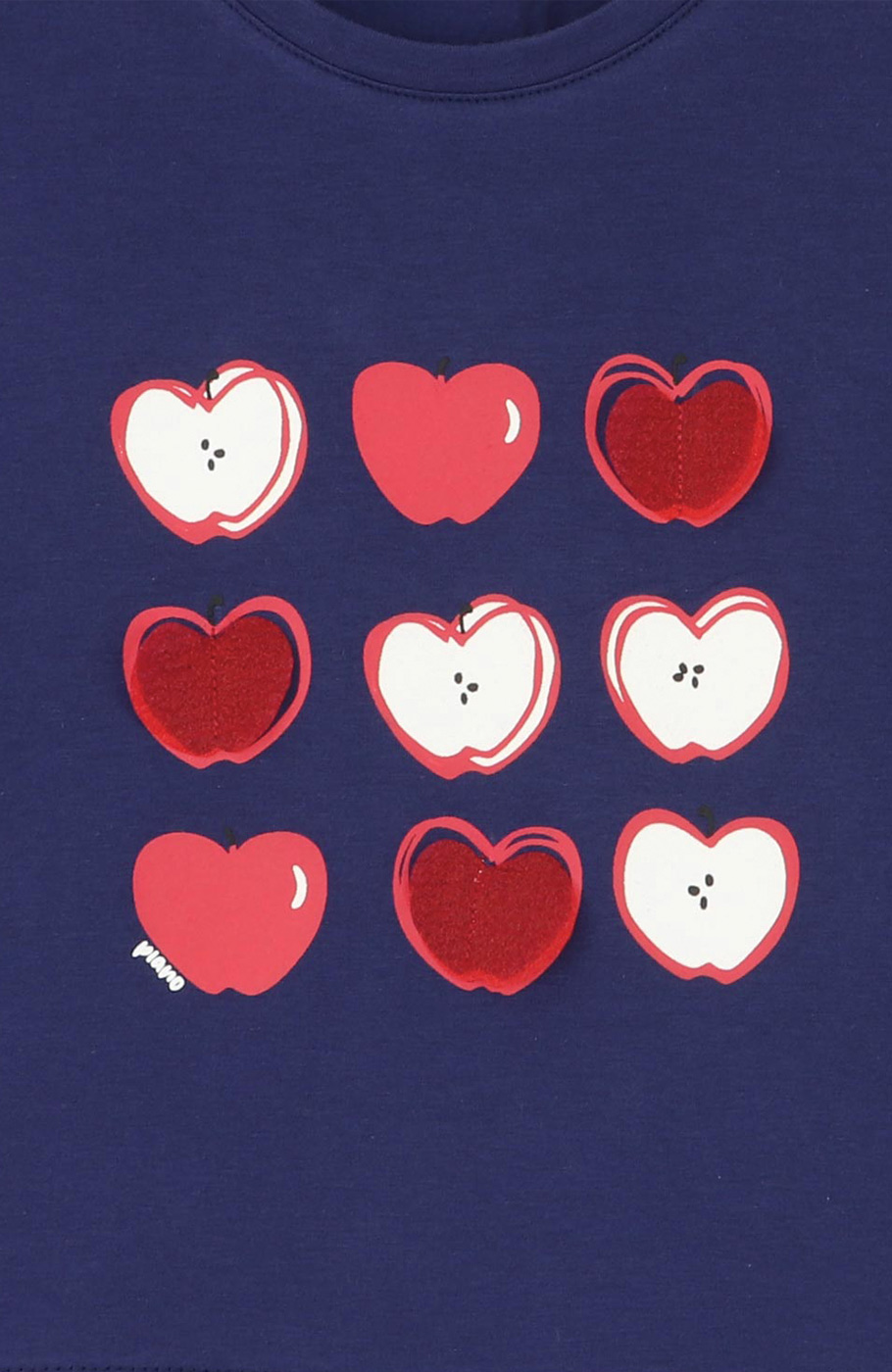 تیشرت یکرو لایکرا آستین افتاده برش دار