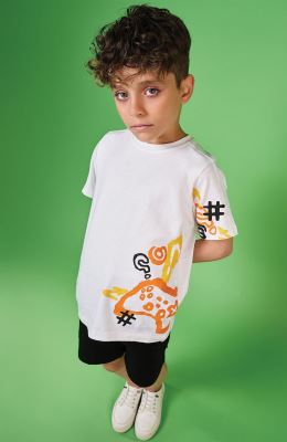 شلوارک دورس دو نخ برش دار