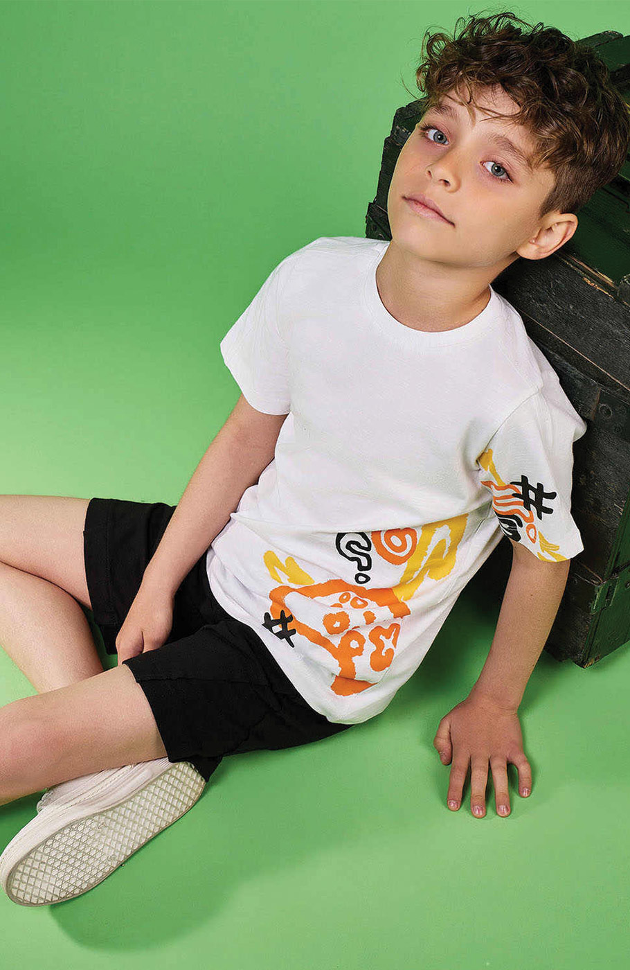 شلوارک دورس دو نخ برش دار