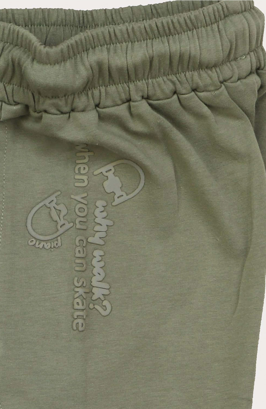 شلوارک دورس دو نخ برش دار