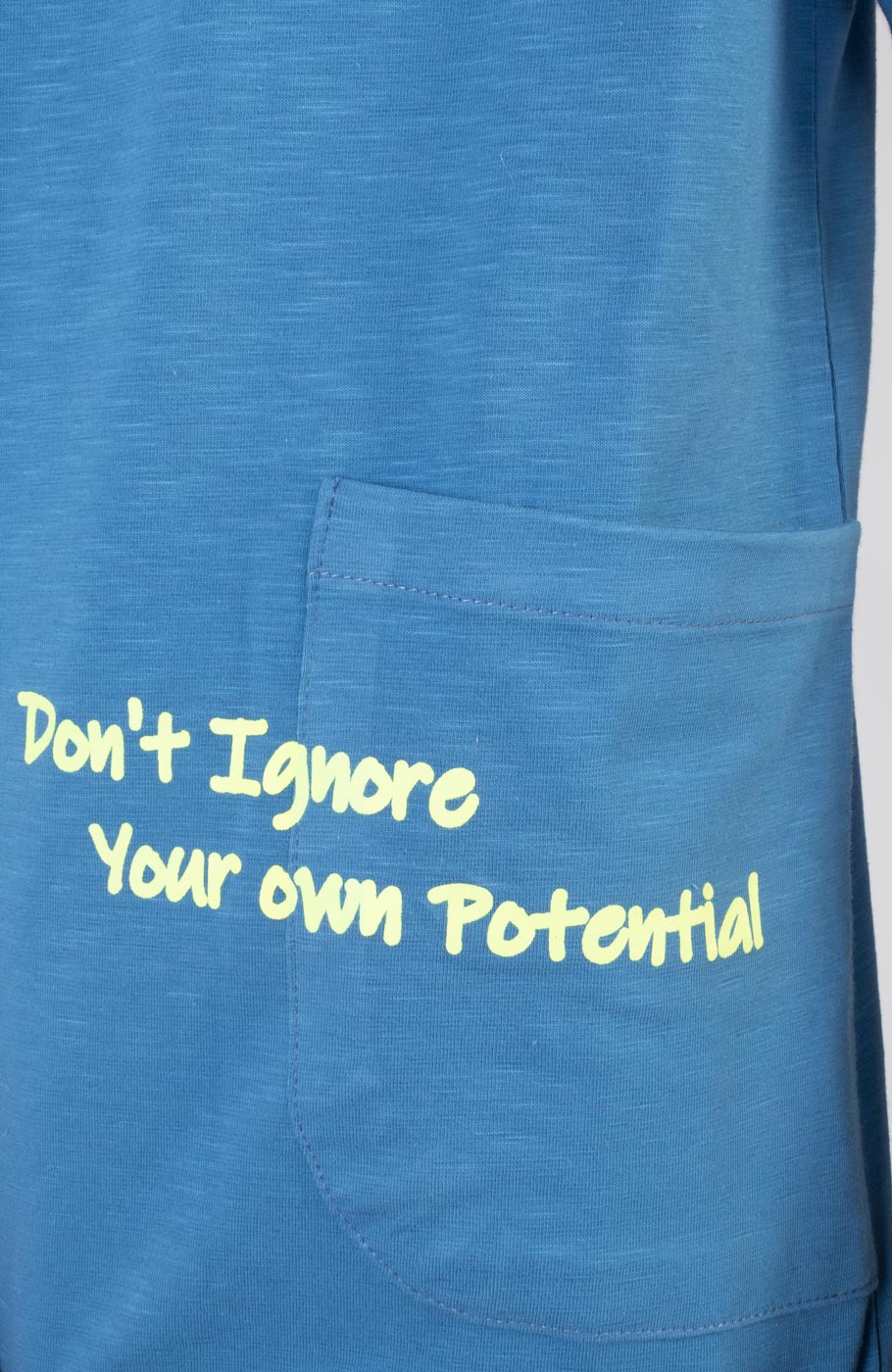 تیشرت یکرو لایکرا اسلپ آستین دوبل