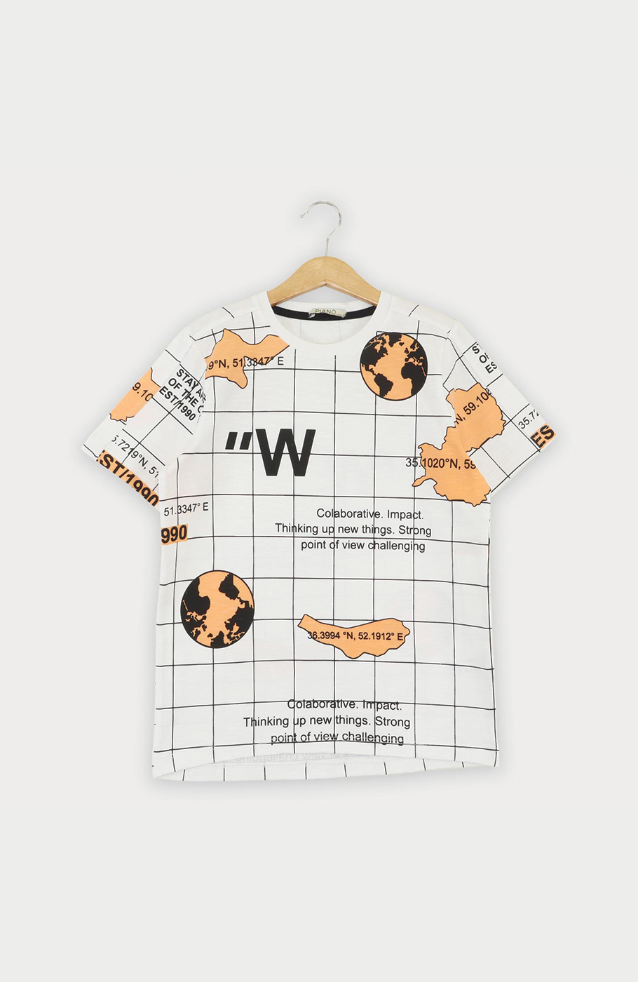 تیشرت یکرو لایکرا اسلپ تمام چاپ