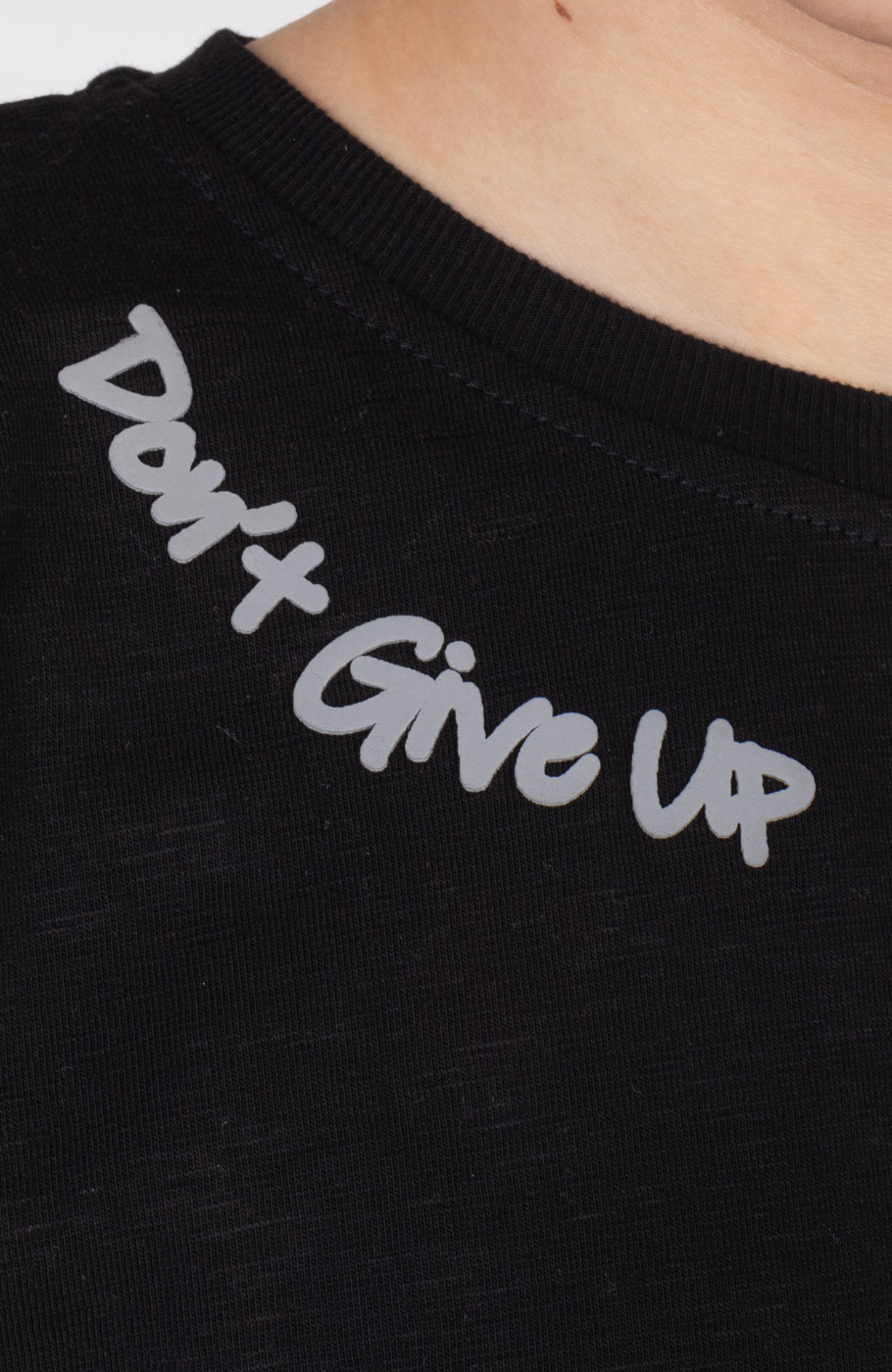 تیشرت یکرو لایکرا اسلپ آستین دوبل