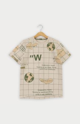 تیشرت یکرو لایکرا اسلپ تمام چاپ