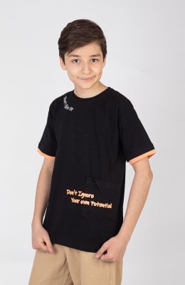 تیشرت یکرو لایکرا اسلپ آستین دوبل