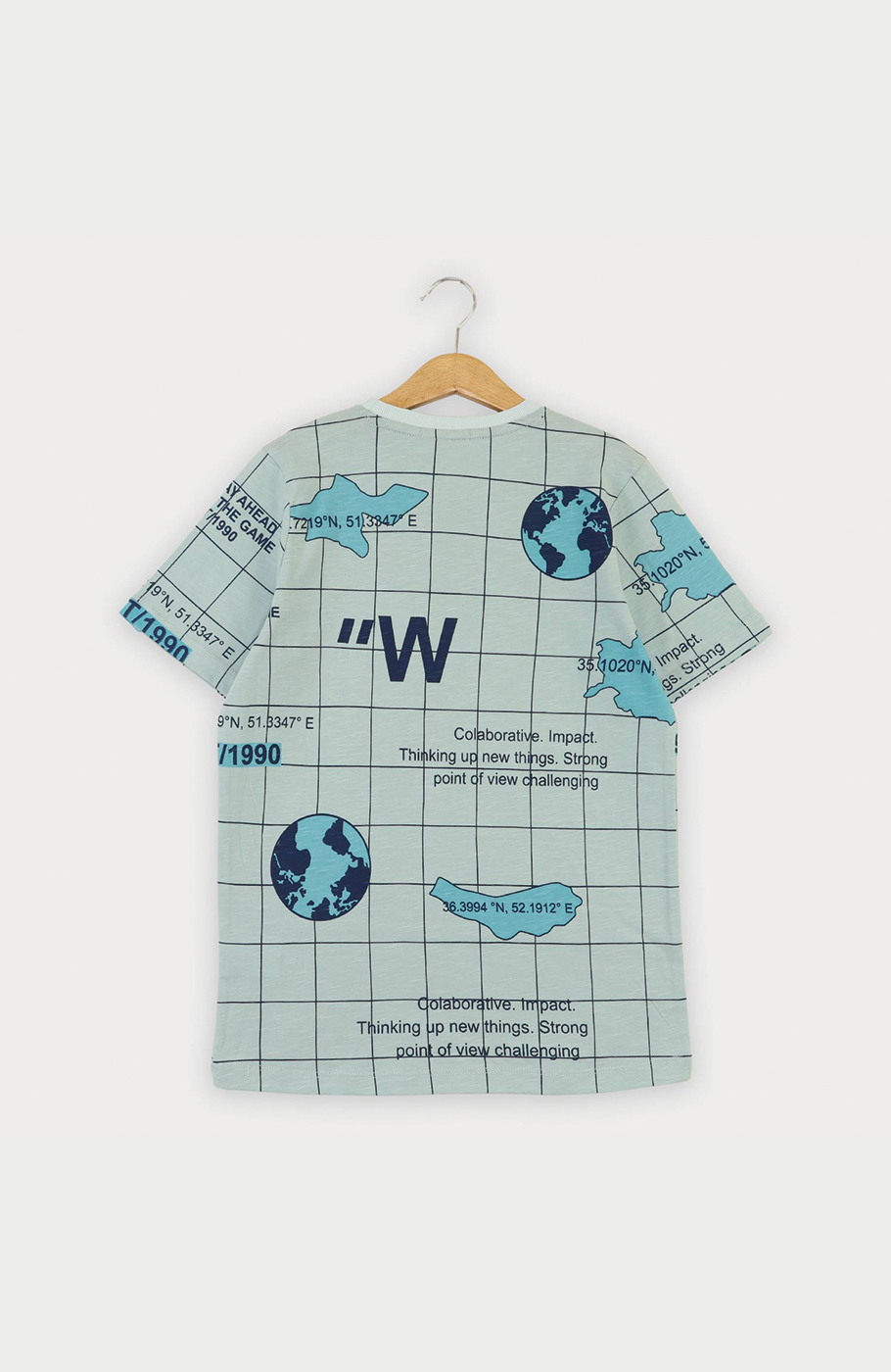 تیشرت یکرو لایکرا اسلپ تمام چاپ