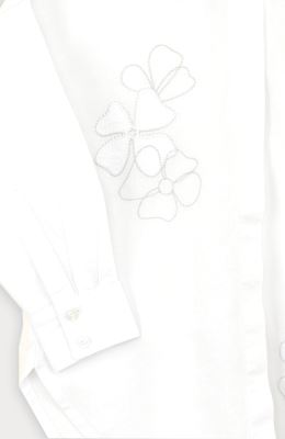 شومیز لینن اسلپ آستین بلند