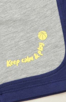 شلوارک دورس دو نخ با برش نارنگ (ست با کد 11177)