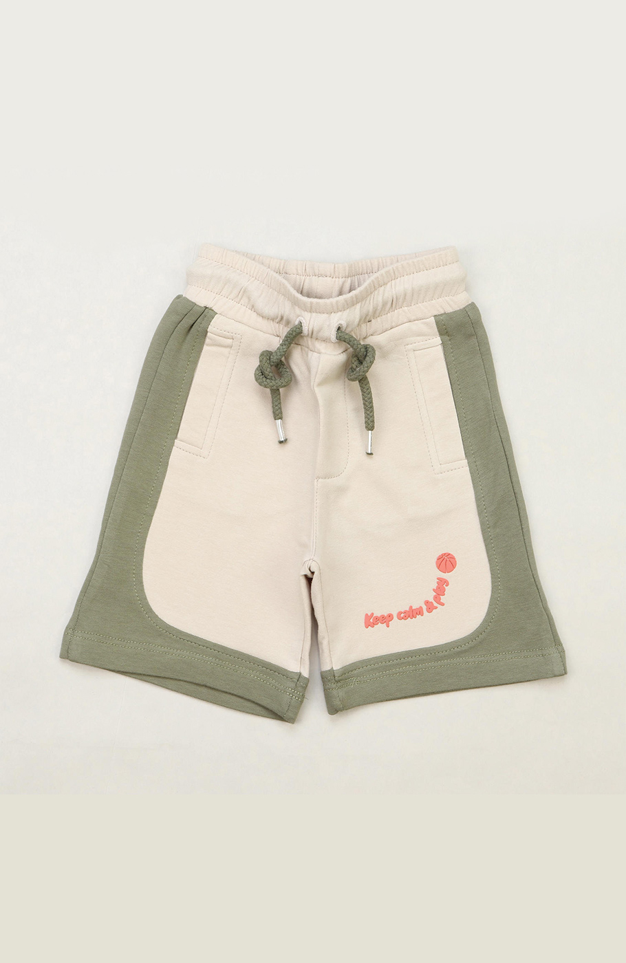 شلوارک دورس دو نخ با برش نارنگ (ست با کد 11177)