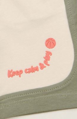 شلوارک دورس دو نخ با برش نارنگ (ست با کد 11177)