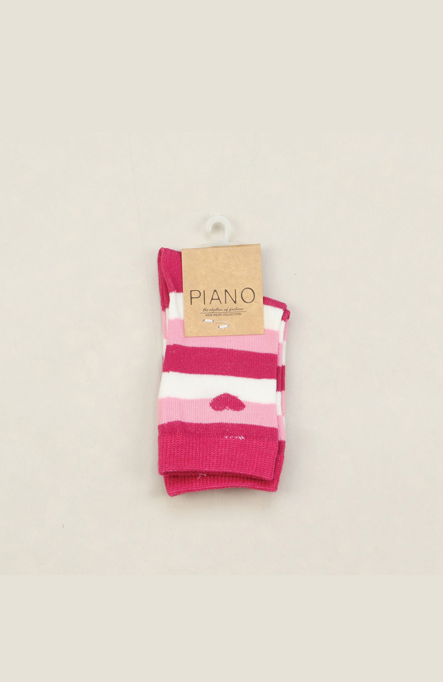 جوراب راه راه و قلب