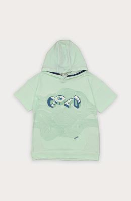 هودی یکرو لایکرا اسلپ آستین کوتاه