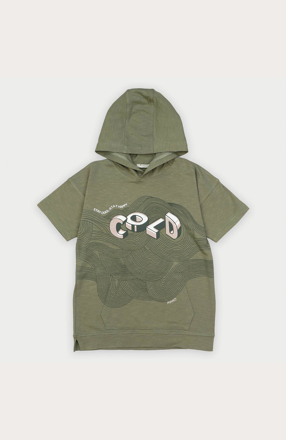 هودی یکرو لایکرا اسلپ آستین کوتاه