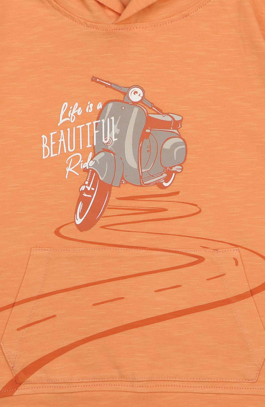 هودی یکرو لایکرا اسلپ آستین کوتاه