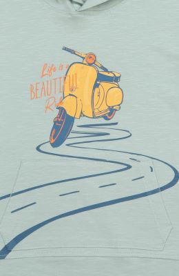 هودی یکرو لایکرا اسلپ آستین کوتاه