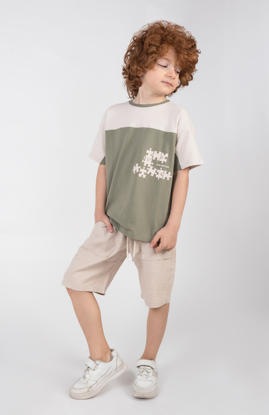 تیشرت یکرو لایکرا برش دار (ست با 11188)