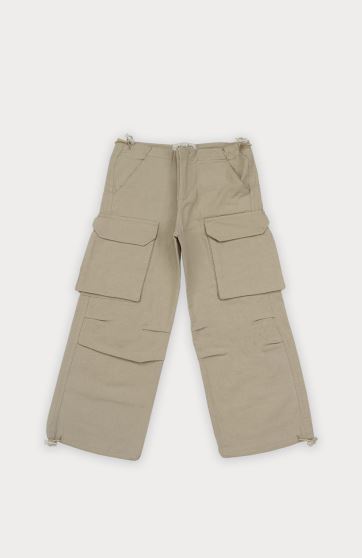 شلوار لینن پیلی دار