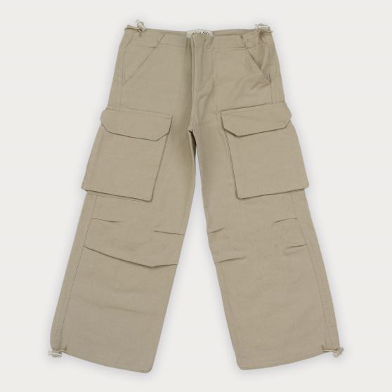 شلوار لینن پیلی دار