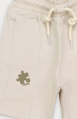 شلوارک دورس دو نخ برش دار (ست با کد 11187)