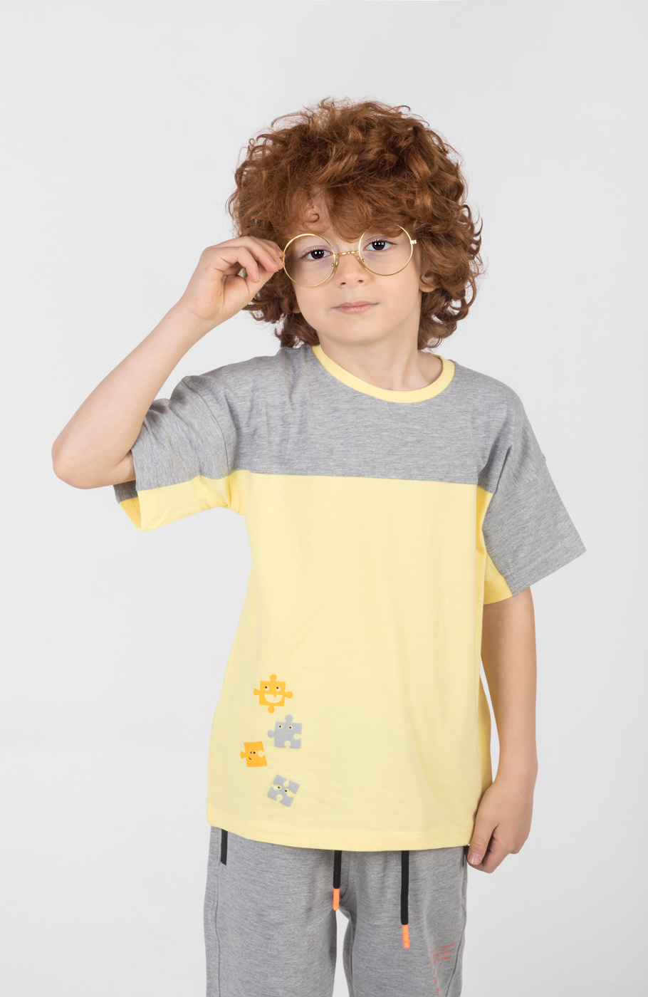 تیشرت یکرو لایکرا برش دار (ست با کد 11186)