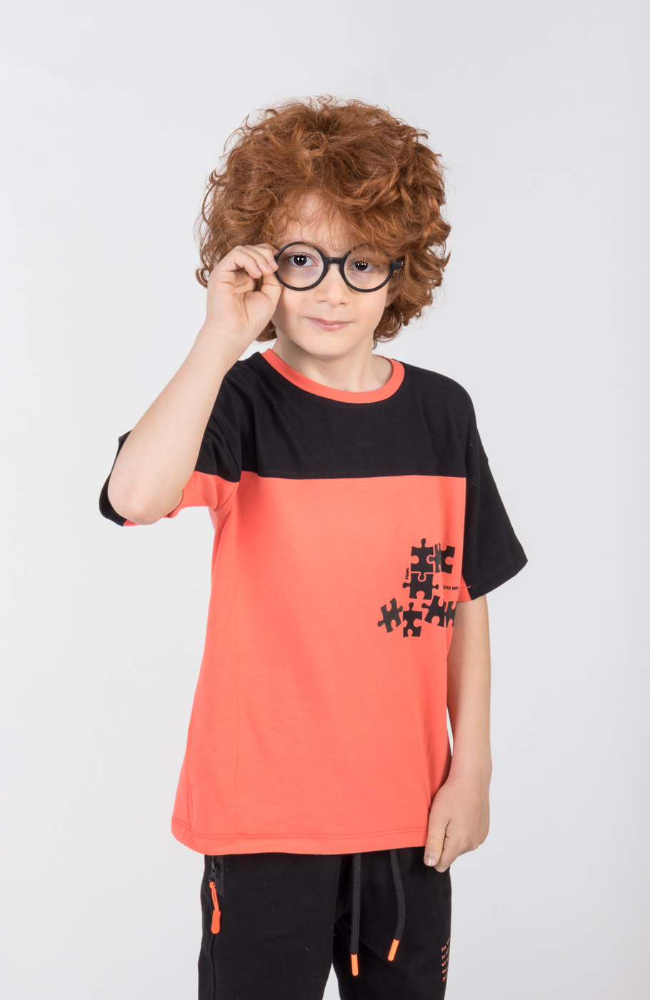 تیشرت یکرو لایکرا برش دار (ست با 11188)