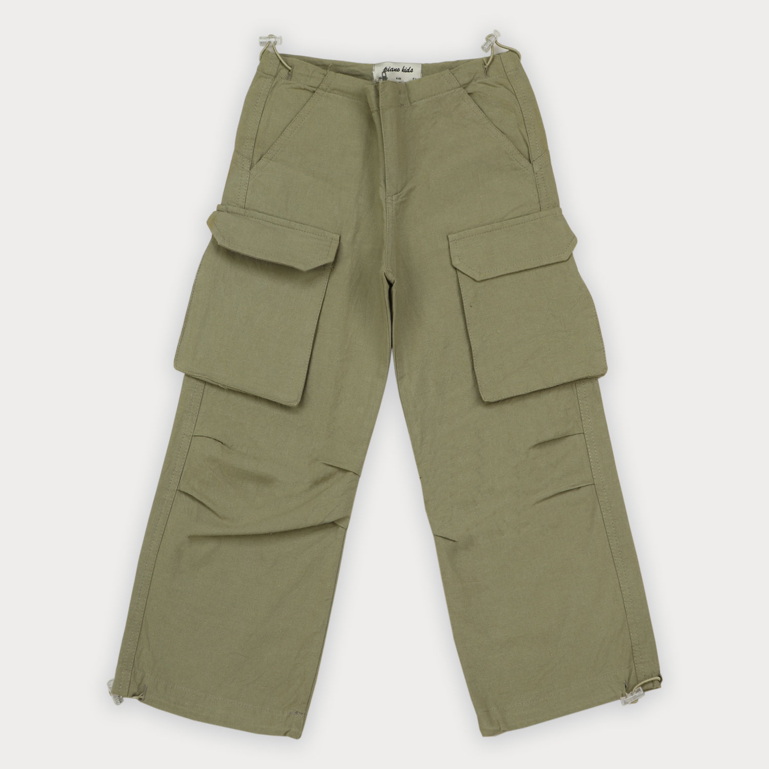 شلوار لینن پیلی دار