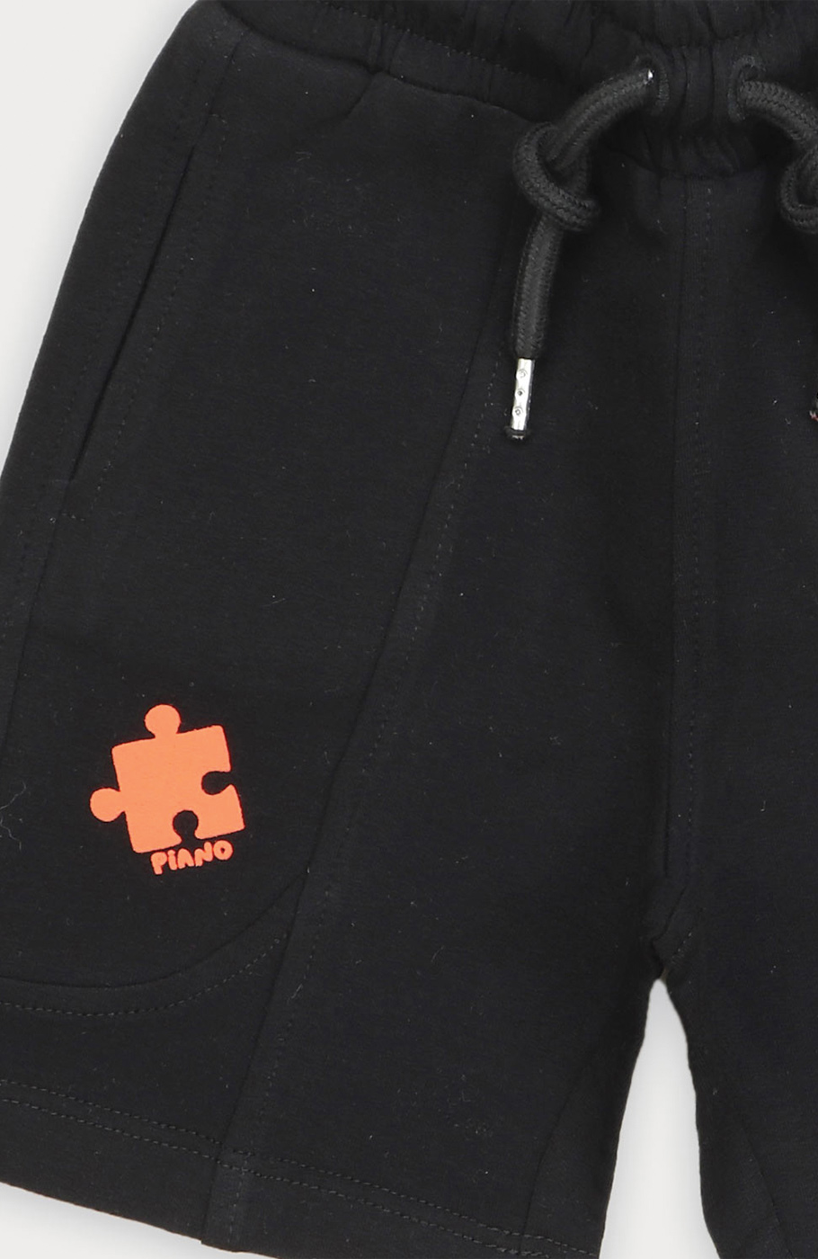 شلوارک دورس دو نخ برش دار (ست با کد 11187)