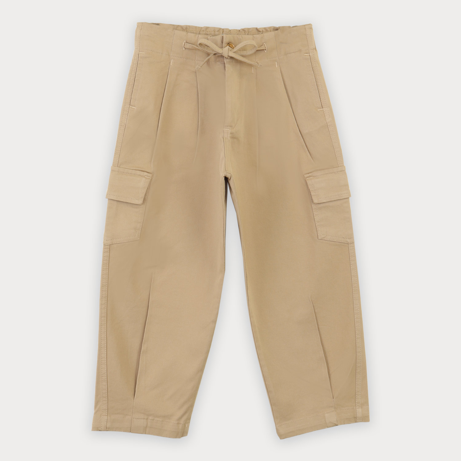 شلوار کتان پیلی دار