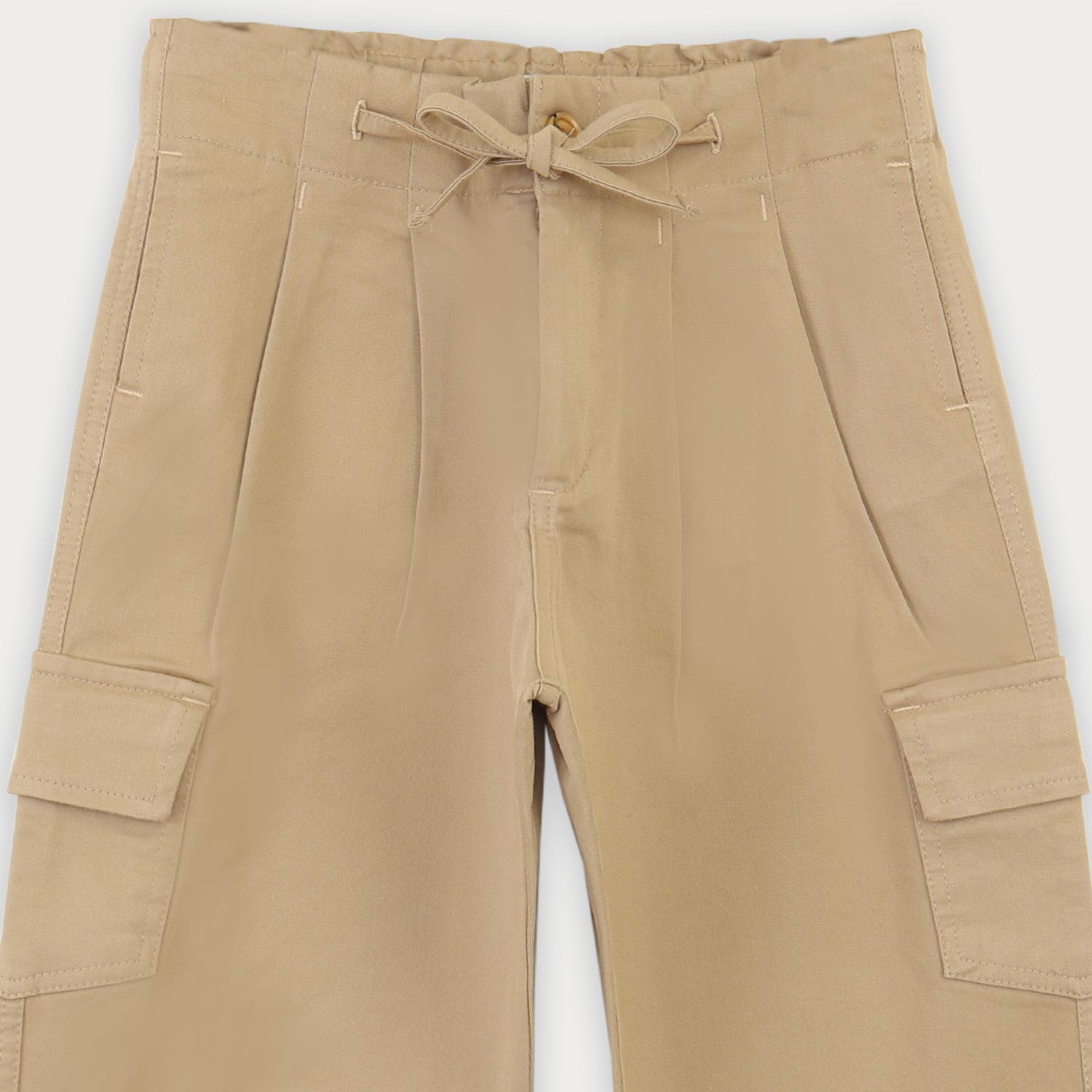 شلوار کتان پیلی دار