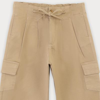 شلوار کتان پیلی دار